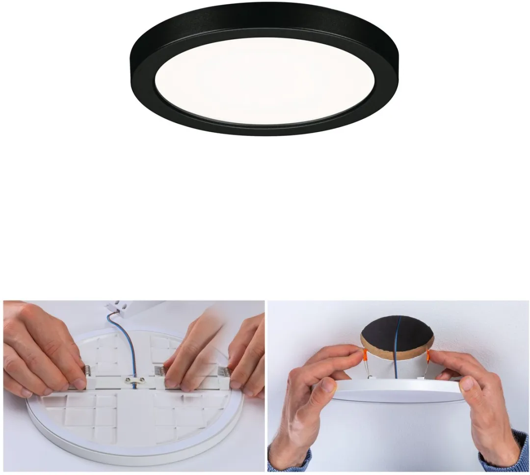 Paulmann VariFit Areo LED-inbouwpaneel 6,5W 550lm 4000K - Zwart