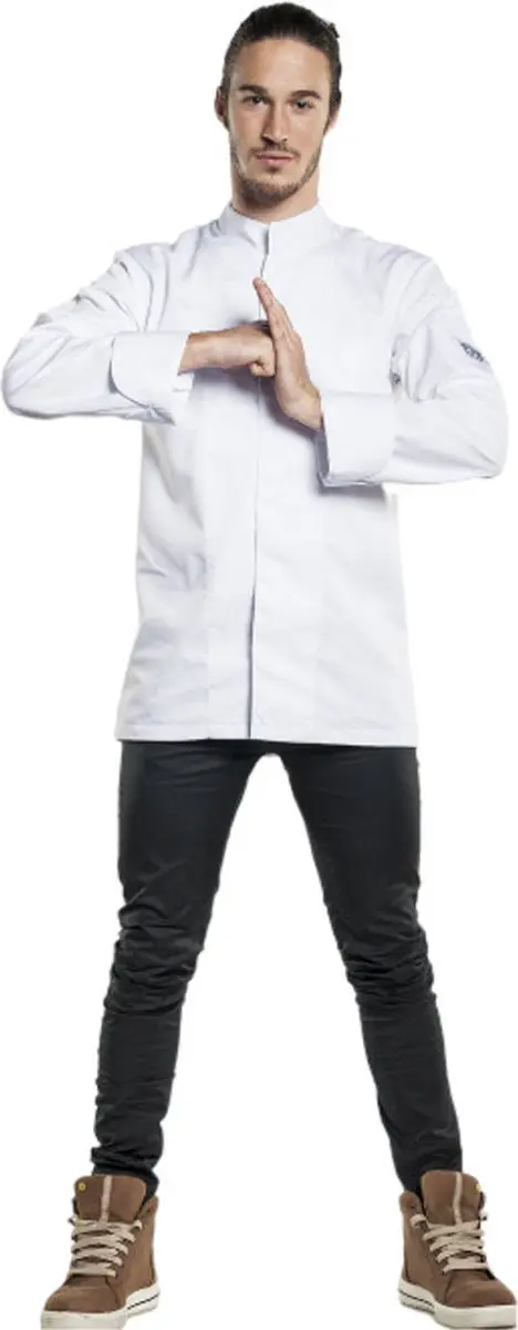 Chaud Devant Skinny Chef Pants - Black Stretch - afbeelding 3 van 4