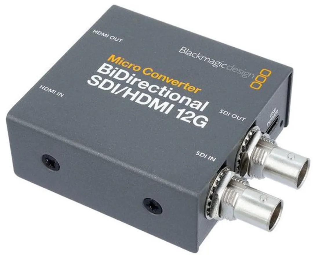 Blackmagic Design - Micro Converter Bidirect SDI/HDMI 12G Incl. Stroomadapter