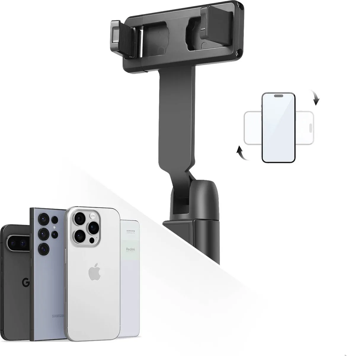 Samsung Bluetooth Selfie Stick GP-TOU024AEABW - 6.9" - Zwart - afbeelding 6 van 6