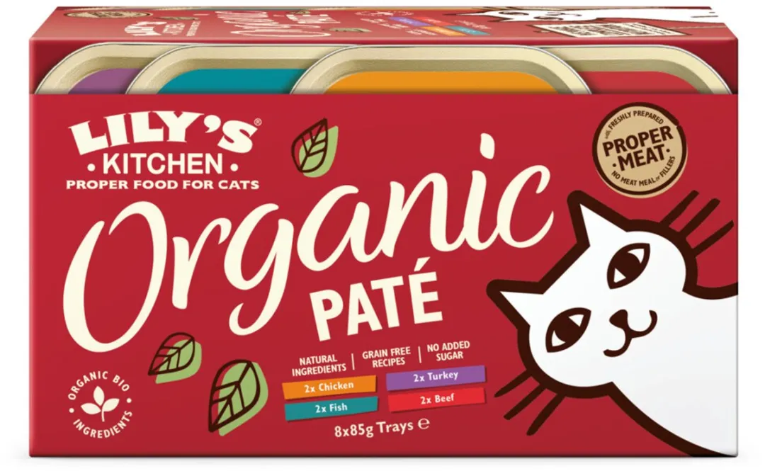 Lily's Kitchen Nat Organic Paté Kattenvoer