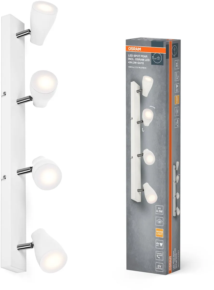 Osram LED Spot Pear Plafondspot 17,2W 840lm GU10