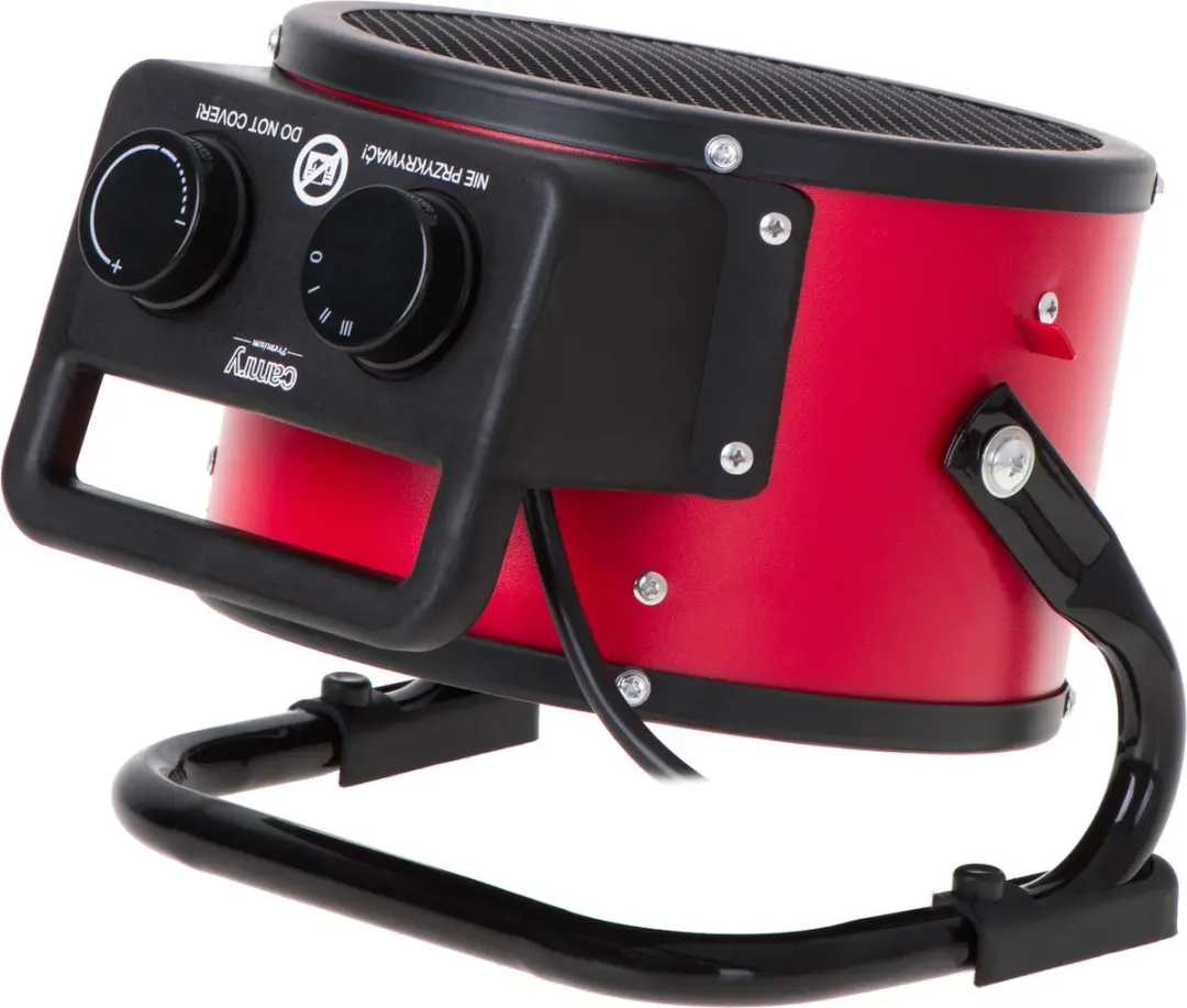 Camry CR 7743 Keramische verwarmer 2400W - Rood - afbeelding 6 van 6