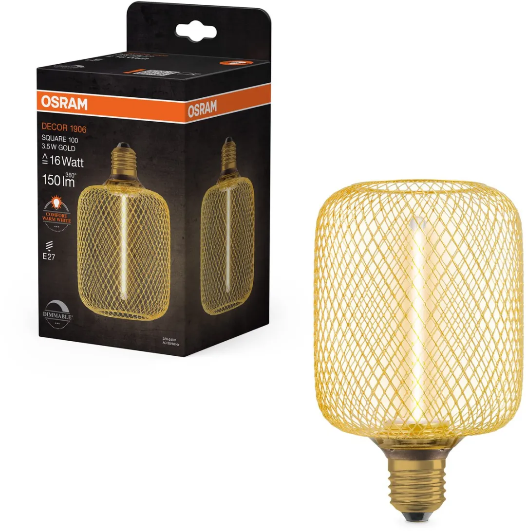 Osram Decor Straw E27 3.5W 150lm - Helder Warm Wit 1800K