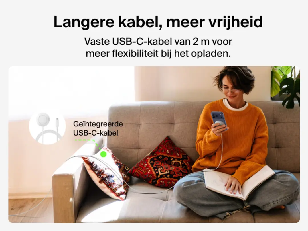 Belkin UltraCharge WIA013HQWH Draadloze Oplader 25W - Wit - afbeelding 6 van 6
