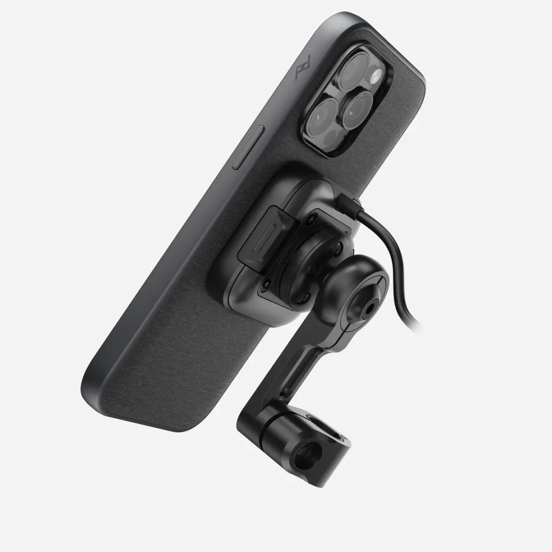 Peak Design Mobile Motorcycle Mount Oplaadspiegel - Zwart - afbeelding 3 van 4