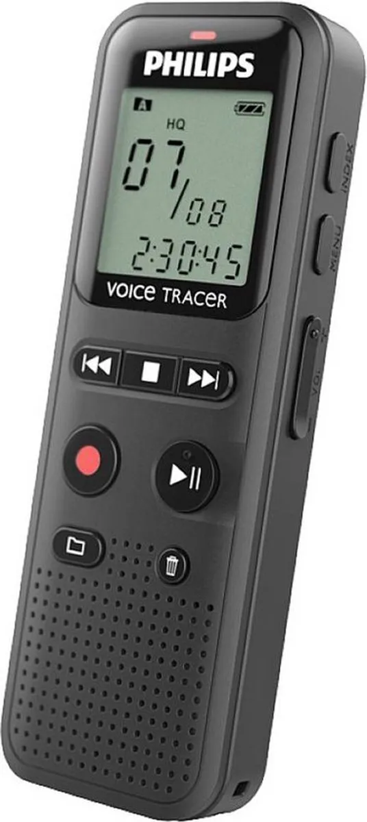 Philips DVT1160 Audiorecorder 8GB - Zwart - afbeelding 6 van 6