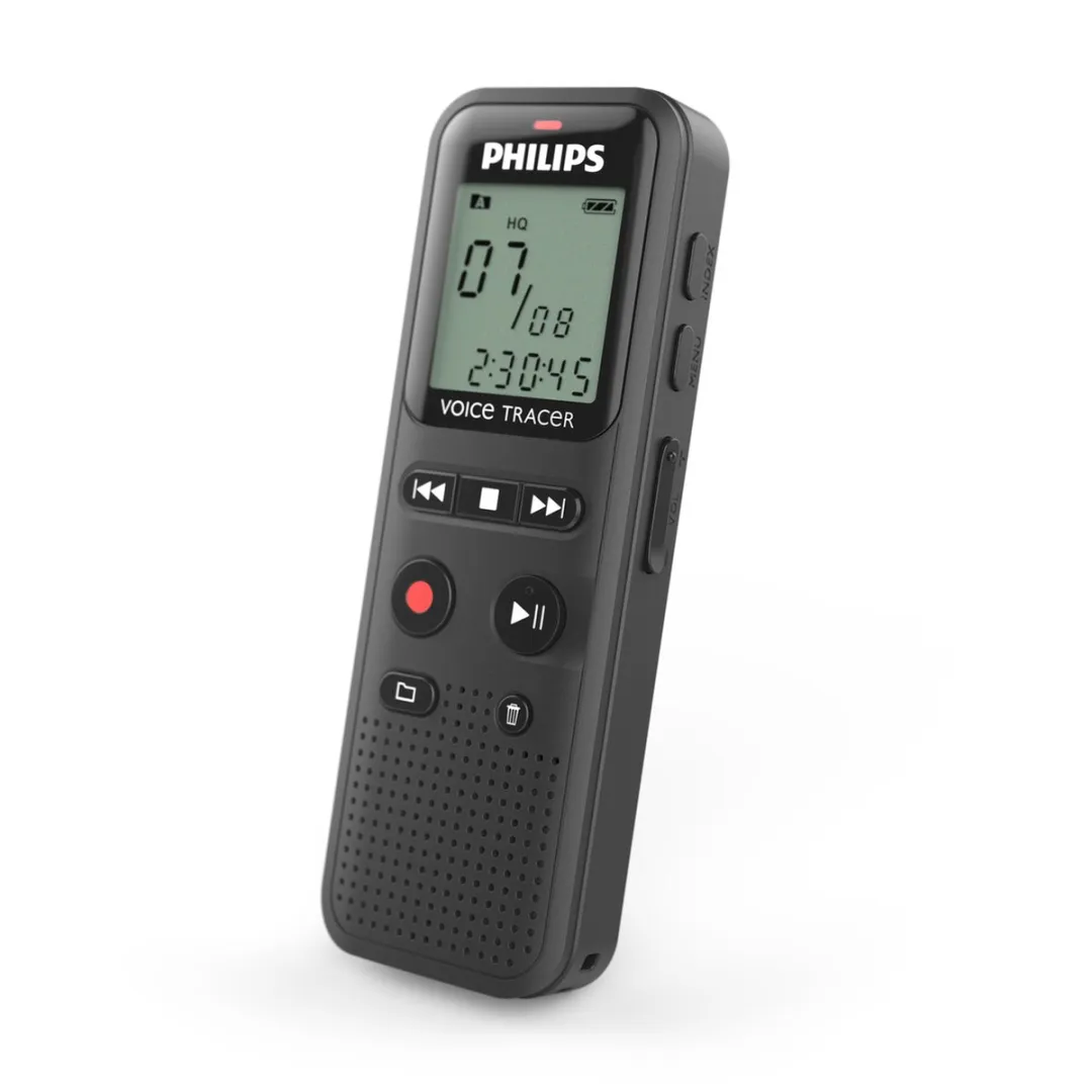 Philips DVT1160 Audiorecorder 8GB - Zwart - afbeelding 5 van 6