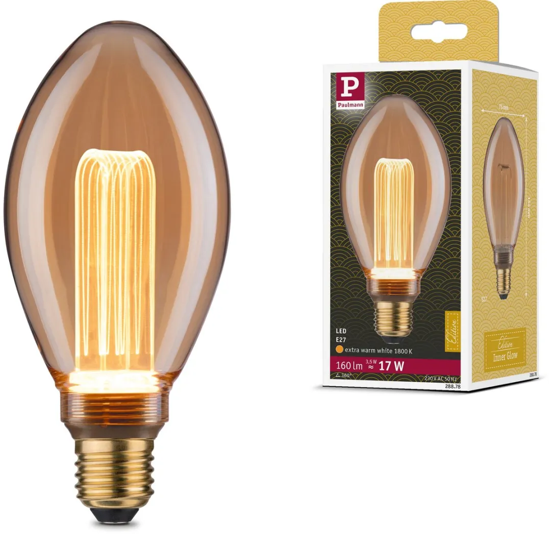 Paulmann Inner Glow Edition LED-gloeilamp E27 3,5W 160lm