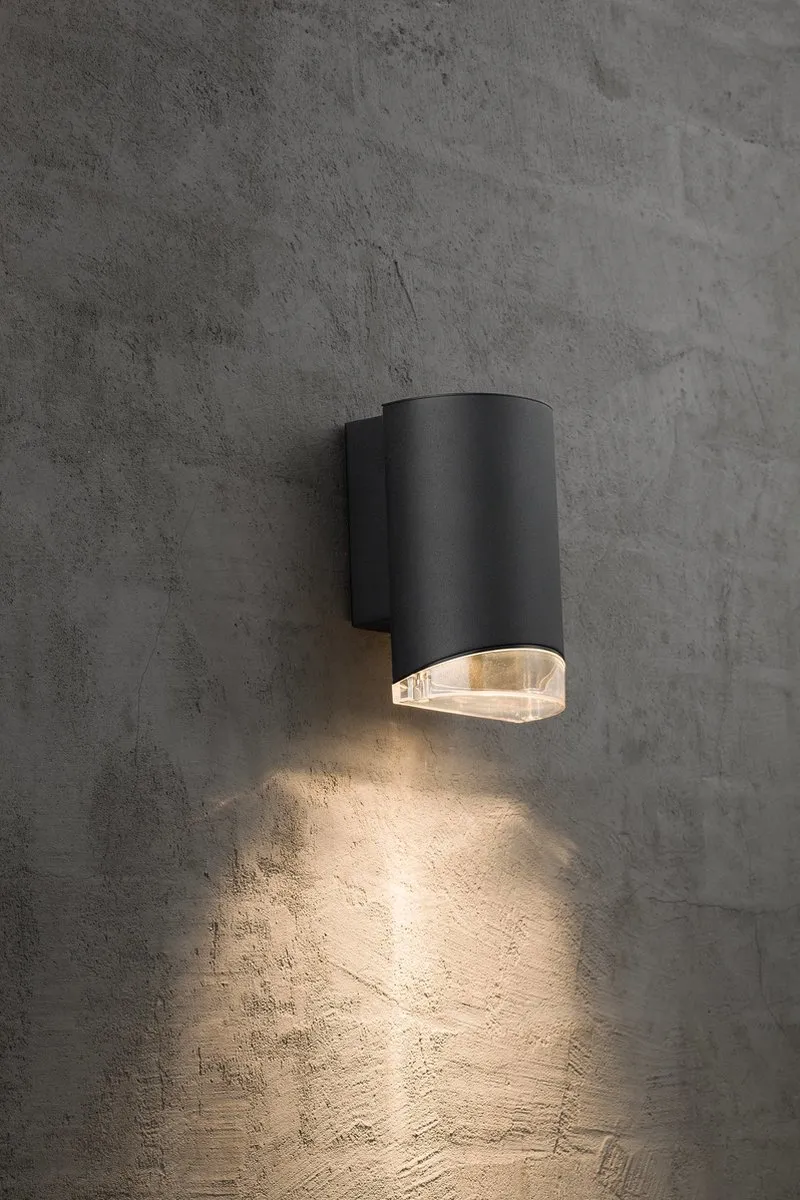 Nordlux Arn Wandlamp Buiten GU10 - IP44 - Zwart