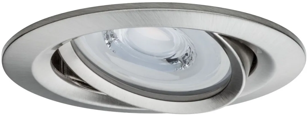 Paulmann Coin Basisset LED-inbouwlamp 3x6,3W 430lm 2700K - Staal geborsteld