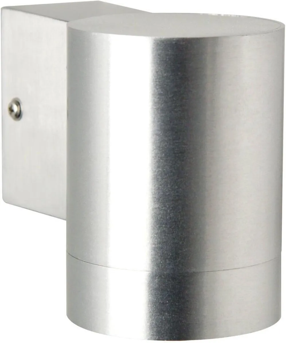 Nordlux Tin Maxi Wandlamp Buiten GU10 - Aluminium Ø7,6cm - IP54 - Grijs