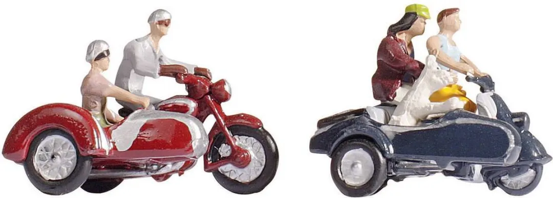 Noch Motorfiets & Zijspan Schaal 0