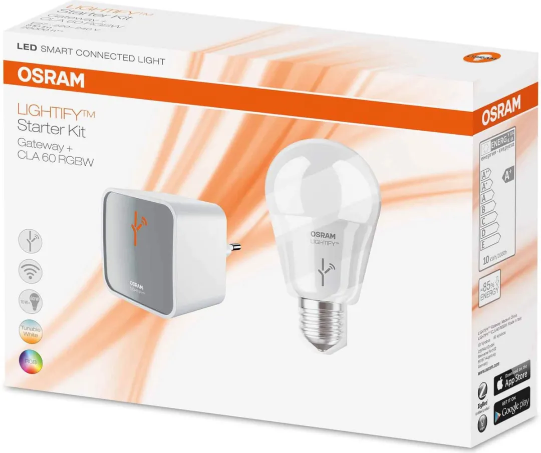 Osram Lightify Starter Kit E27 LED - 10W Color - Incl. Gateway