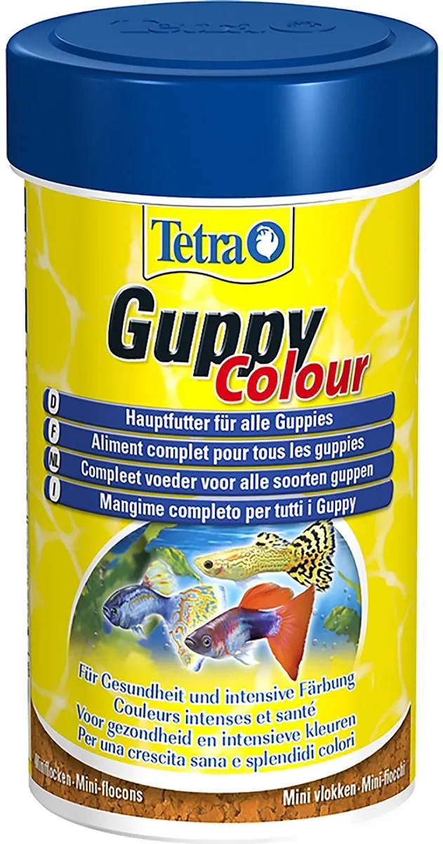 Tetra Guppy Colour Aquariumvoeding 100ml