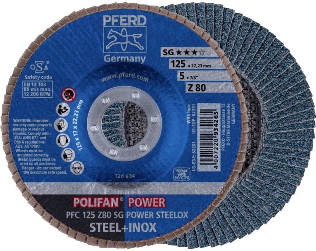 Pferd Power SteeLOX Getande Borgring 125mm
