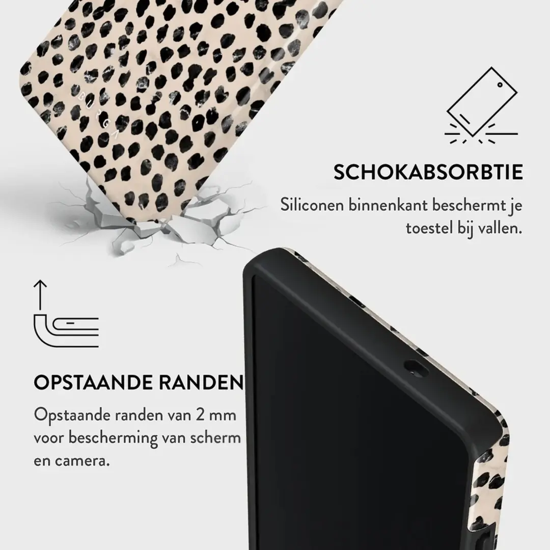 Burga Tough Hoesje MagSafe Galaxy S25 Ultra - Almond Latte - afbeelding 4 van 4