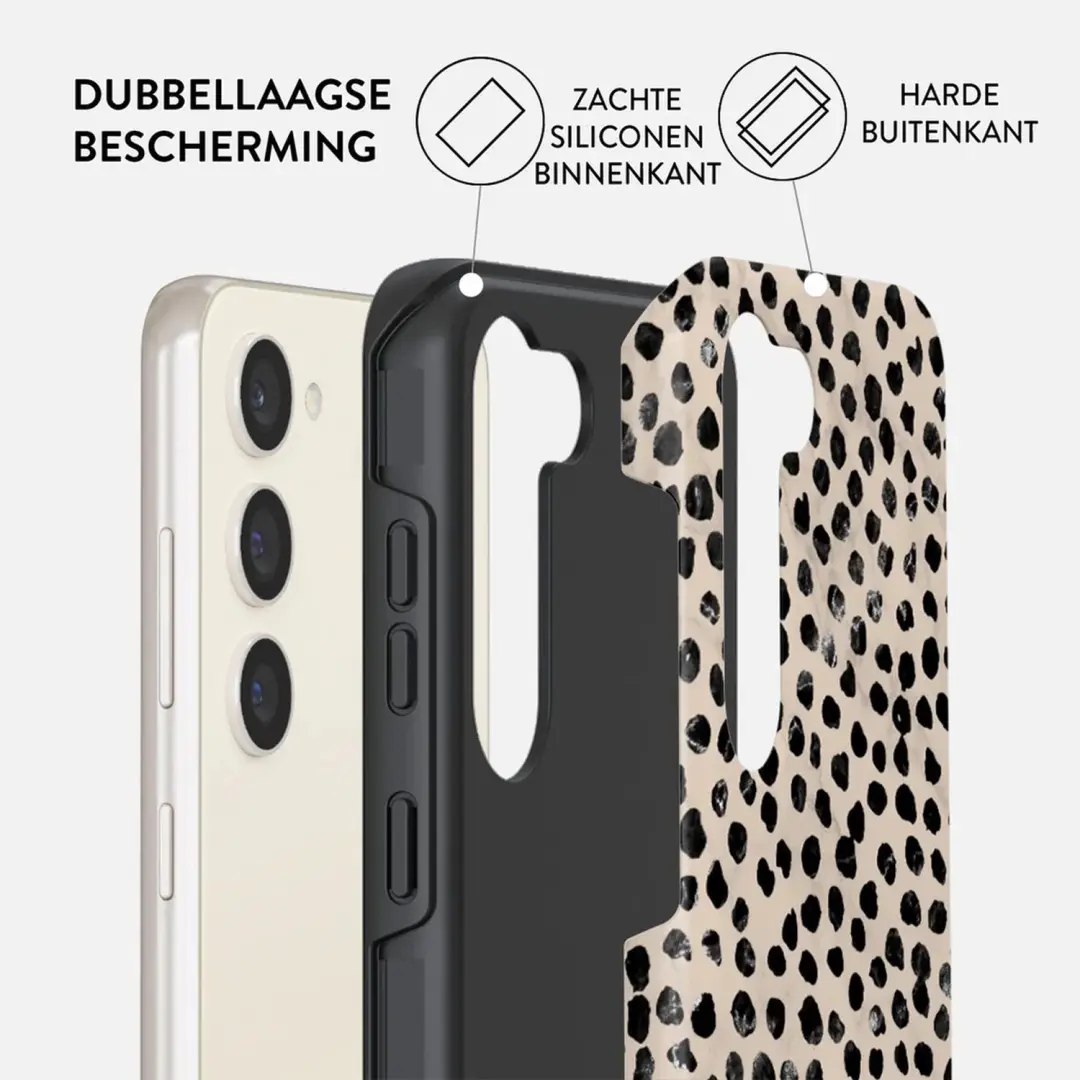 Burga Tough Hoesje MagSafe Galaxy S23 Plus - Almond Latte - afbeelding 2 van 4