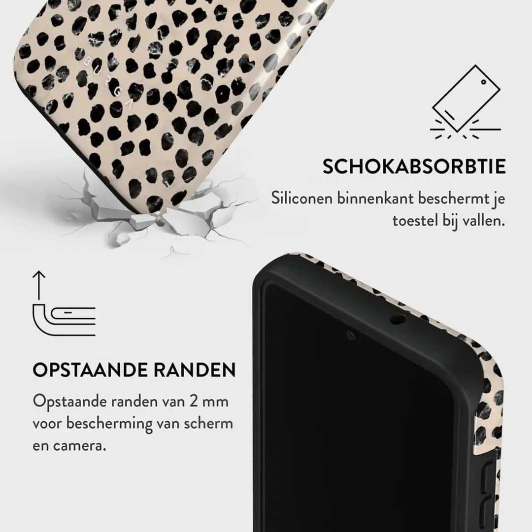 Burga Tough Hoesje MagSafe Galaxy S23 Plus - Almond Latte - afbeelding 4 van 4