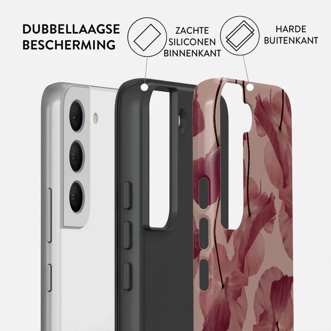 Burga Tough Backcover Samsung Galaxy S22 - Tender Kiss - afbeelding 2 van 4