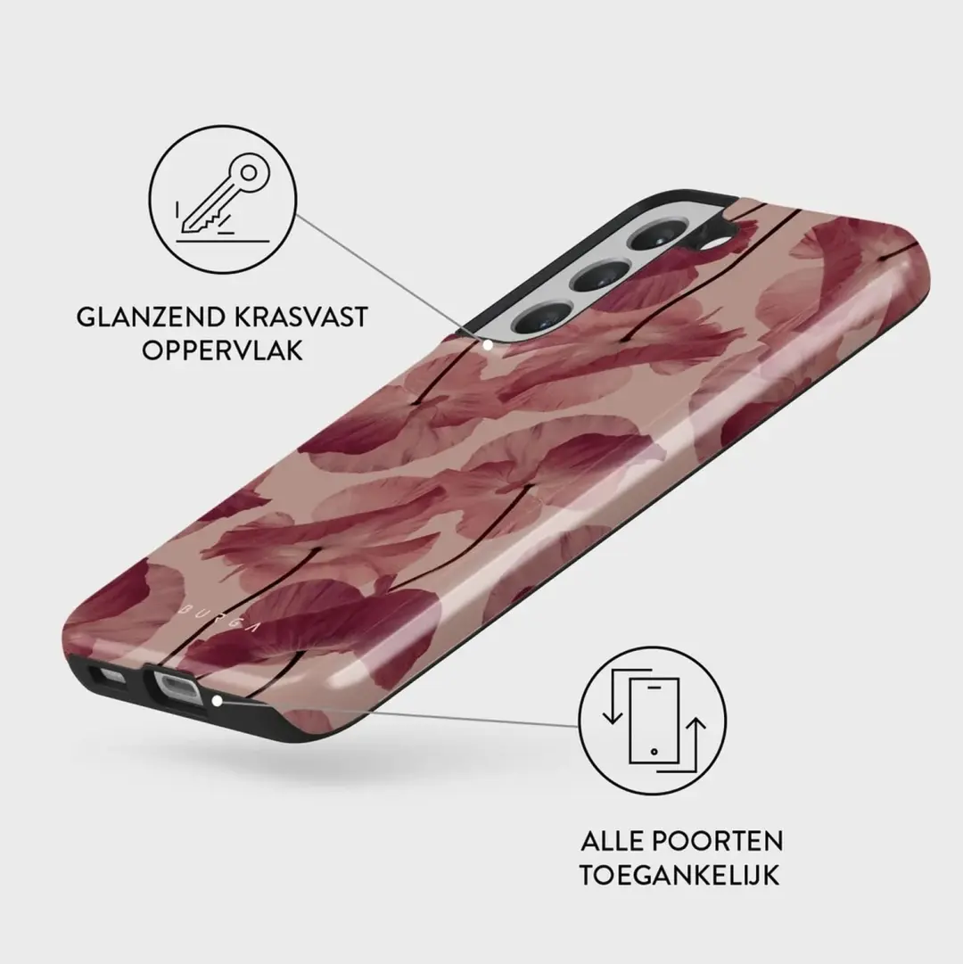 Burga Tough Backcover Samsung Galaxy S22 - Tender Kiss - afbeelding 3 van 4