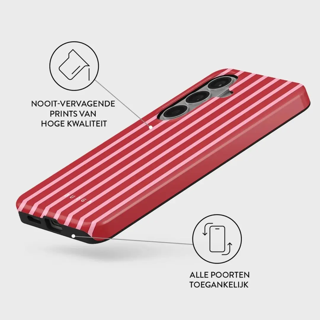Burga Tough Backcover MagSafe Galaxy S26 - Strawberry Jam - afbeelding 3 van 4