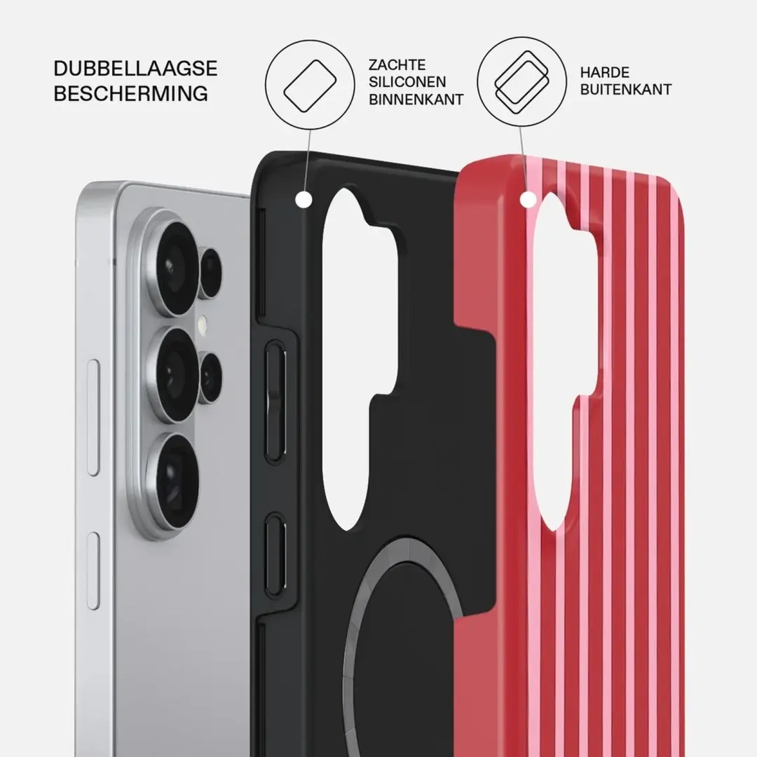 Burga Tough Backcover MagSafe Samsung Galaxy S26 Ultra - Strawberry Jam - afbeelding 2 van 4