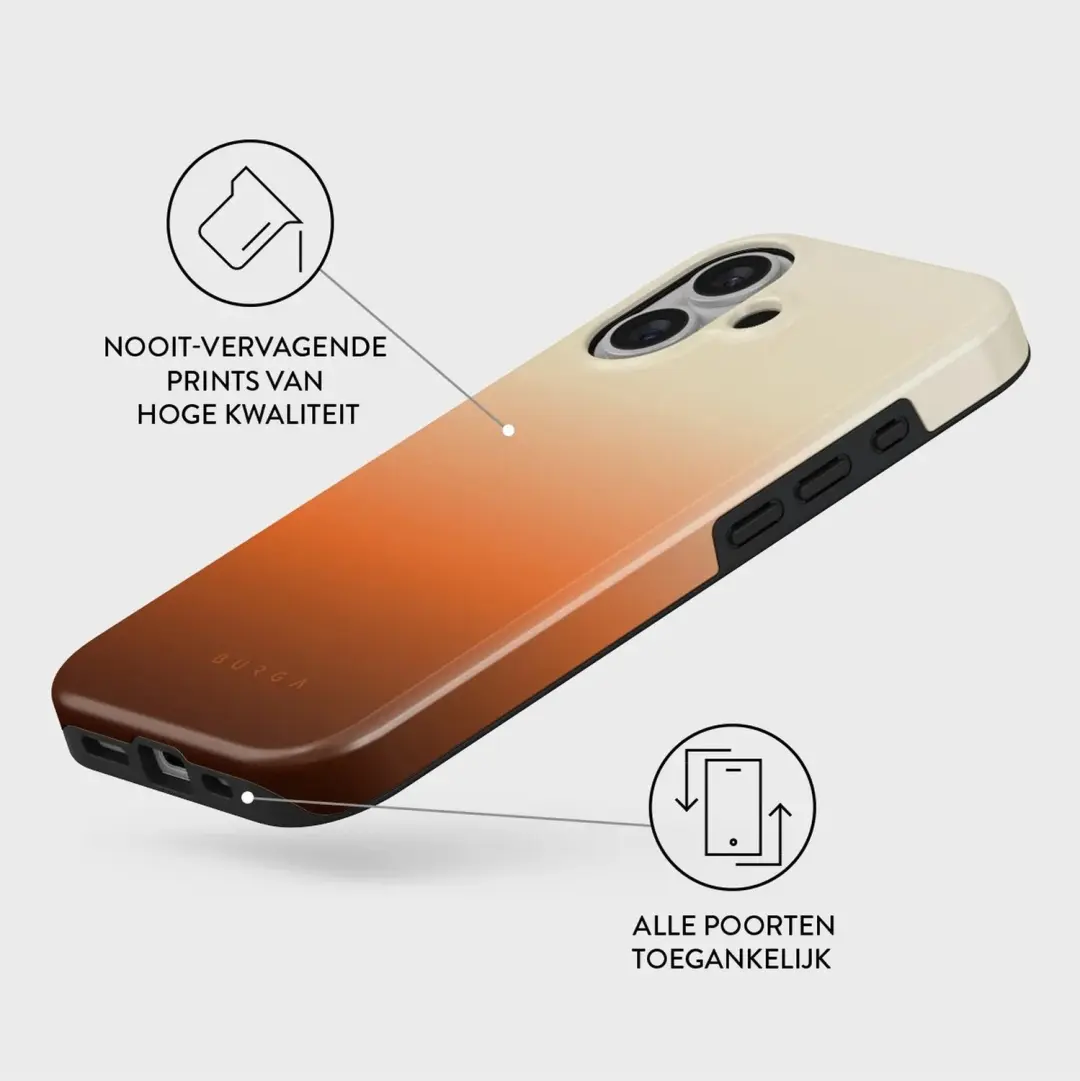 Burga Tough MagSafe Hoesje iPhone 16 - Slow Burn - afbeelding 3 van 4