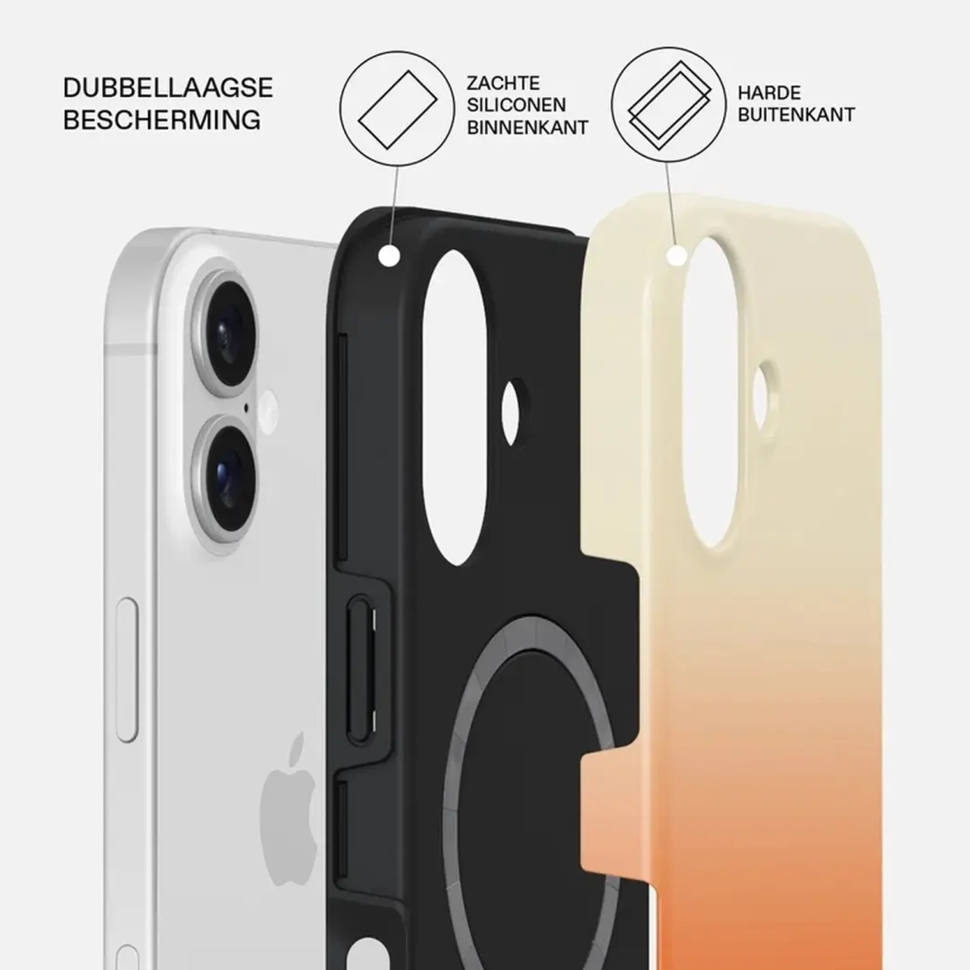 Burga Tough MagSafe Hoesje iPhone 16 - Slow Burn - afbeelding 2 van 4