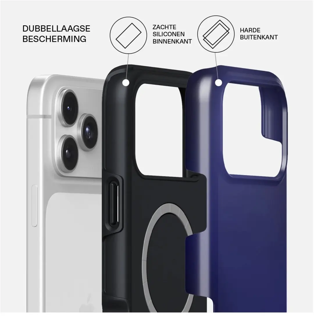 Burga Tough Backcover MagSafe iPhone 18 Pro - Moonwalker - afbeelding 2 van 4