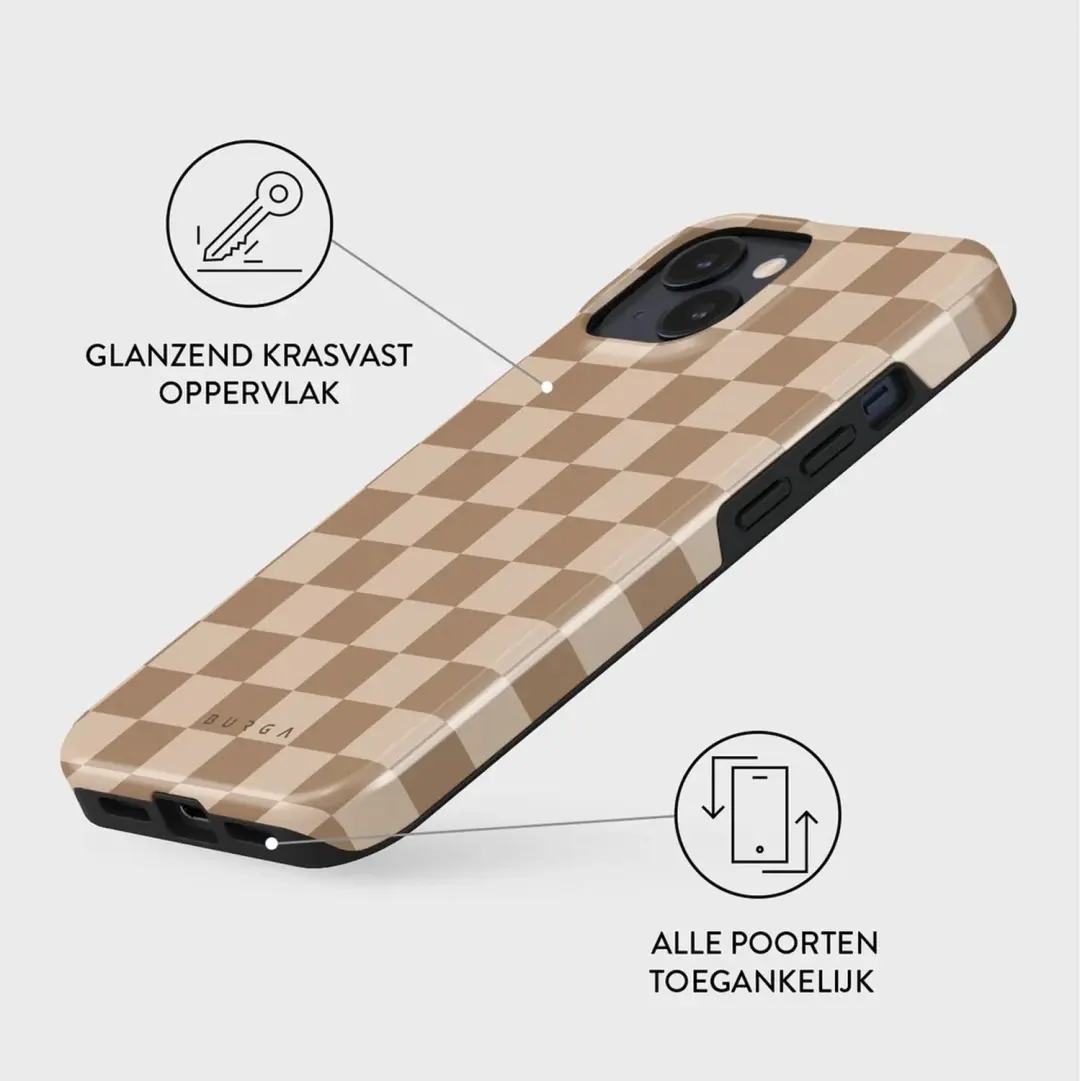 Burga Tough Backcover iPhone 13 Hoesje - Math Exam - afbeelding 3 van 4
