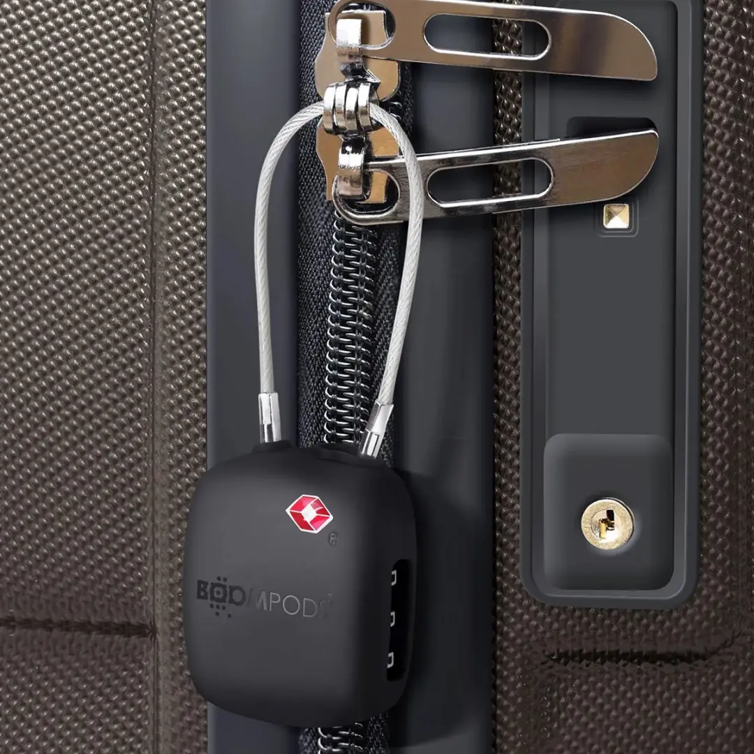 Boompods LOCK TSA Bag Tracker - Zwart - afbeelding 4 van 6