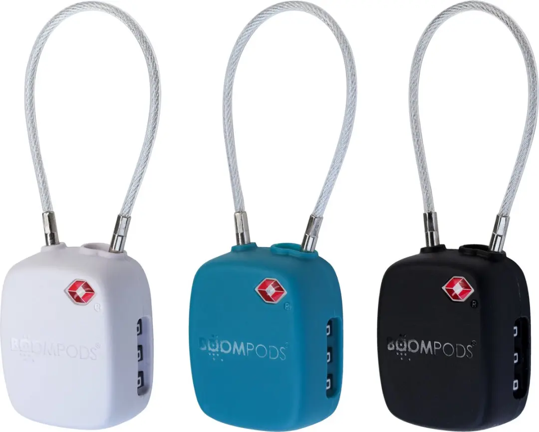 Boompods LOCK TSA Bag Tracker - Zwart - afbeelding 2 van 6