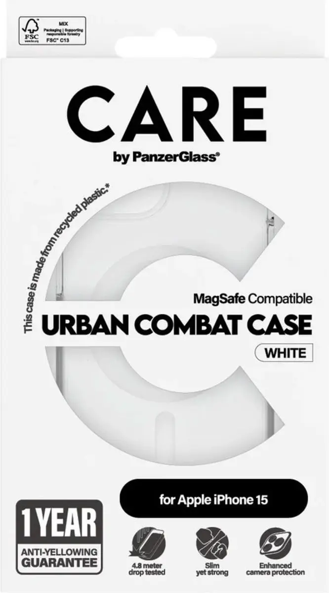 PanzerGlass CARE Flagship Hoesje iPhone 15 MagSafe - afbeelding 2 van 4