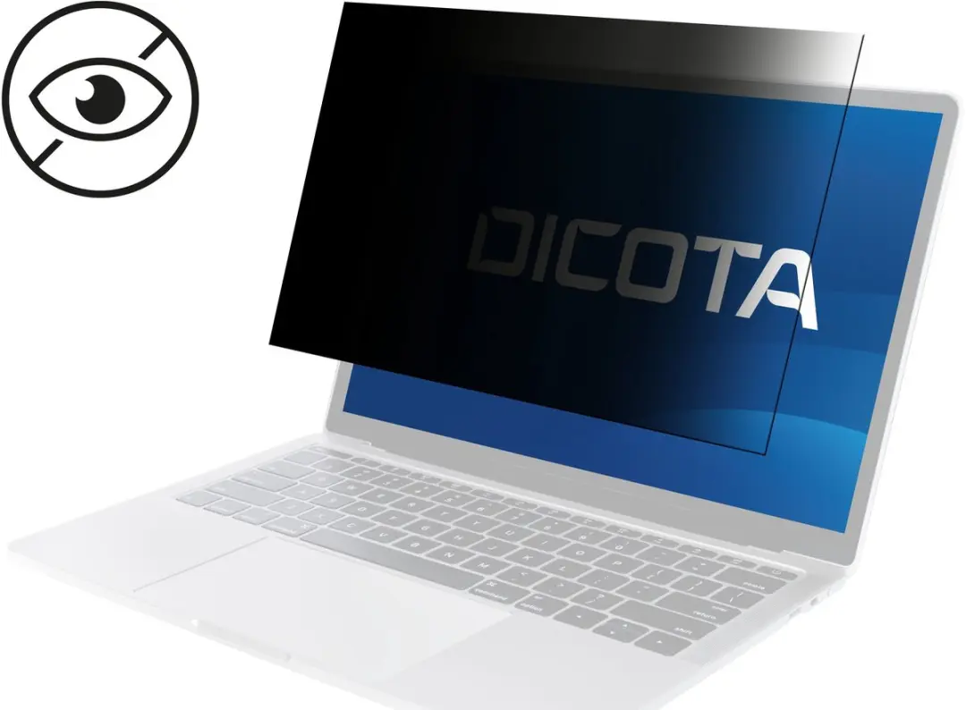 Dicota Privacy Filter 2-weg D80472-2MG - Zwart - afbeelding 2 van 2