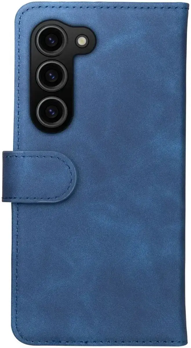 Rosso Element Book Case Wallet Hoesje Samsung Galaxy S24 Plus - Blauw - afbeelding 6 van 6