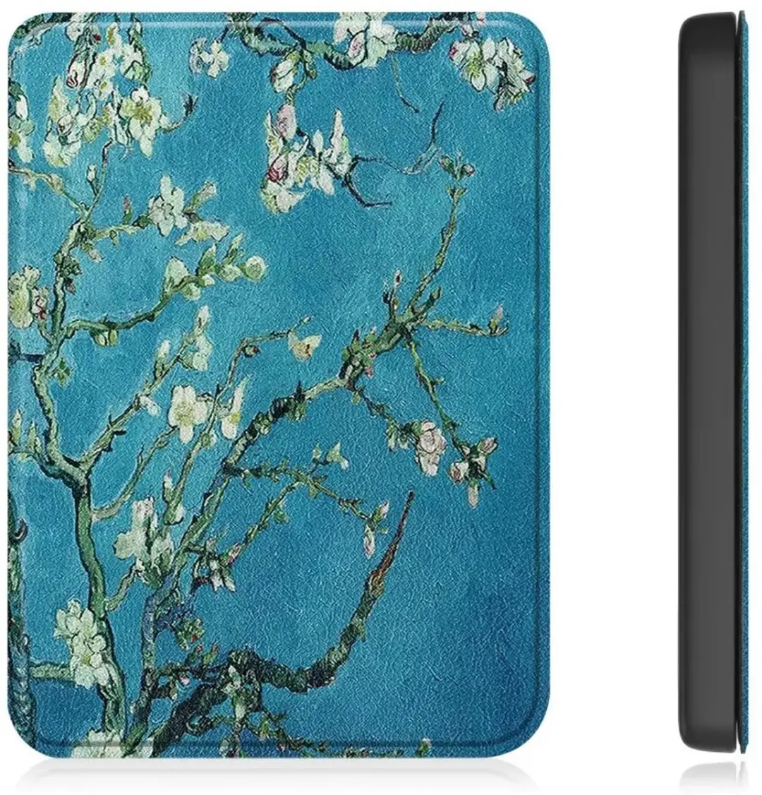 Kobo Clara Colour/Clara BW Hoes SleepCover - Bloemen - afbeelding 4 van 6