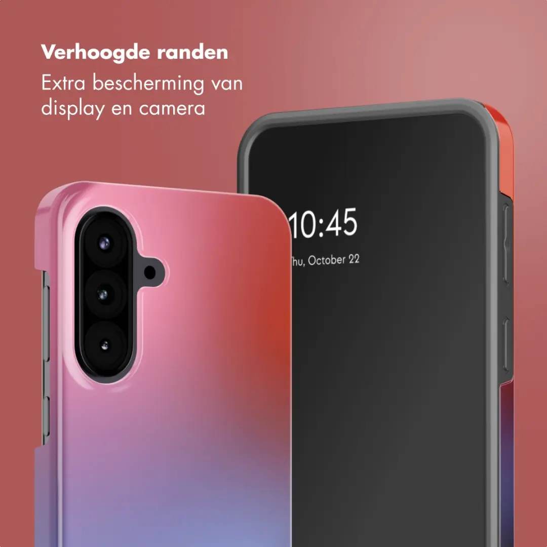 Selencia Vivid Backcover Samsung Galaxy A57 5G Hoesje - Gradient Soft Blush - afbeelding 5 van 6