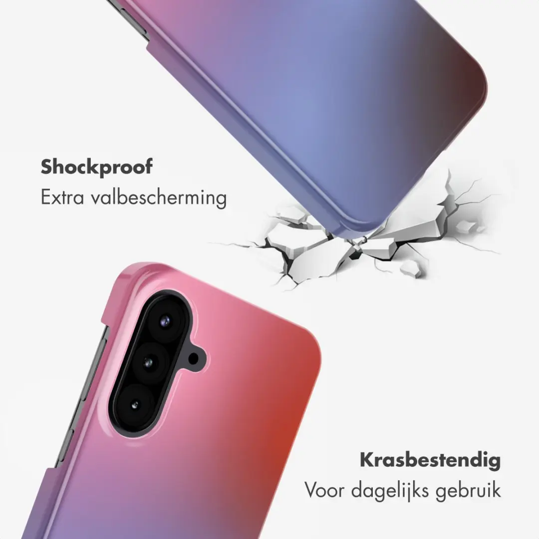 Selencia Vivid Backcover Samsung Galaxy A57 5G Hoesje - Gradient Soft Blush - afbeelding 4 van 6