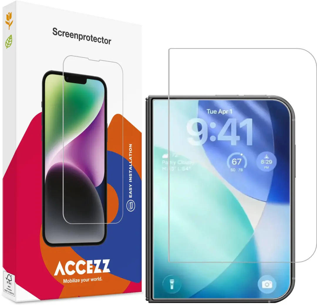 Accezz Gehard Glas Screenprotector Apple iPhone Duo