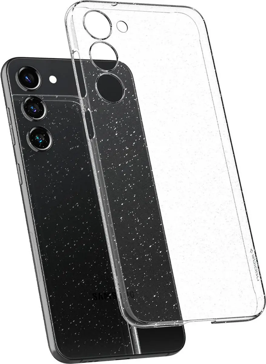 Spigen Air Skin Hoesje Samsung Galaxy S23 Plus - Glitter - afbeelding 6 van 6