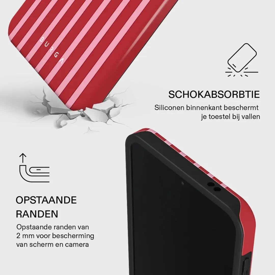 Burga Tough Backcover Samsung Galaxy A57 - Strawberry Jam - afbeelding 4 van 4