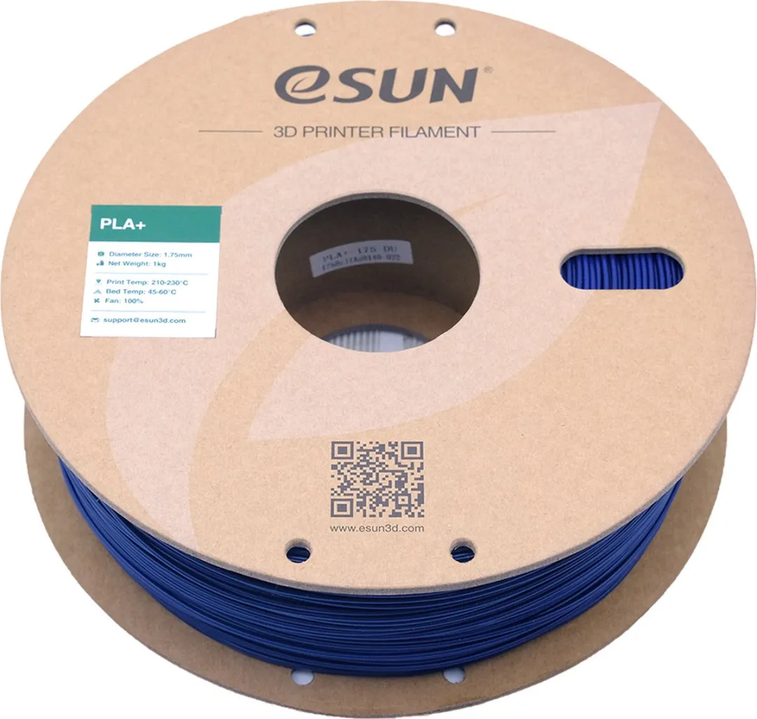ESUN PLA+ Filament 1.75mm - 1kg Donkerblauw
