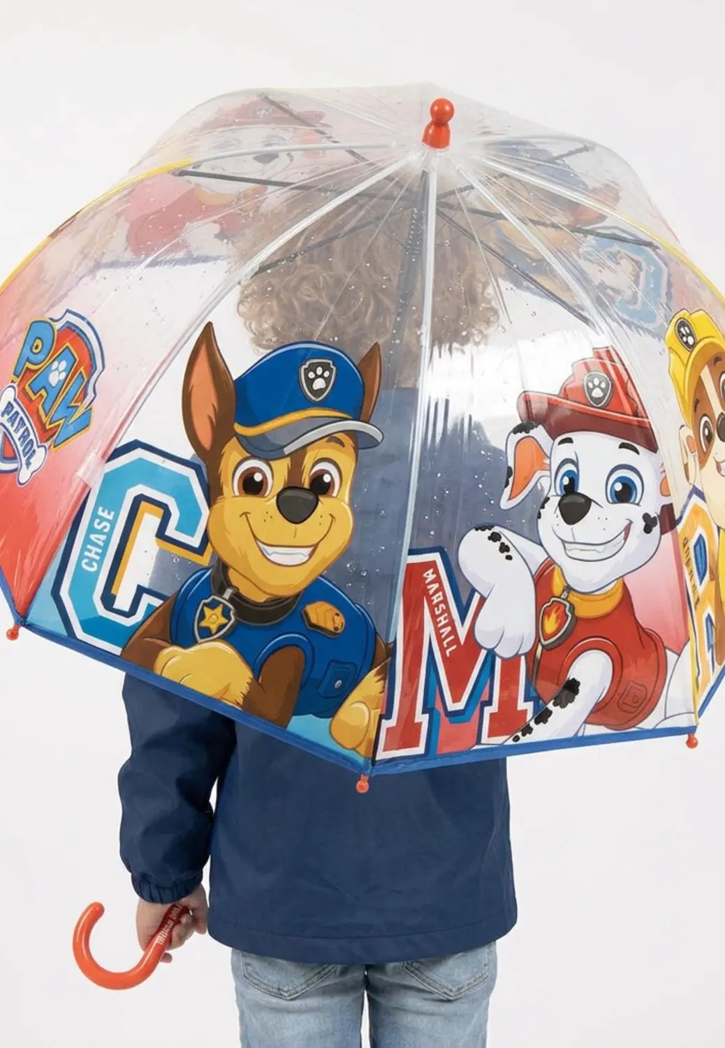 Kinder Paw Patrol Transparante Handmatige Paraplu 45 cm