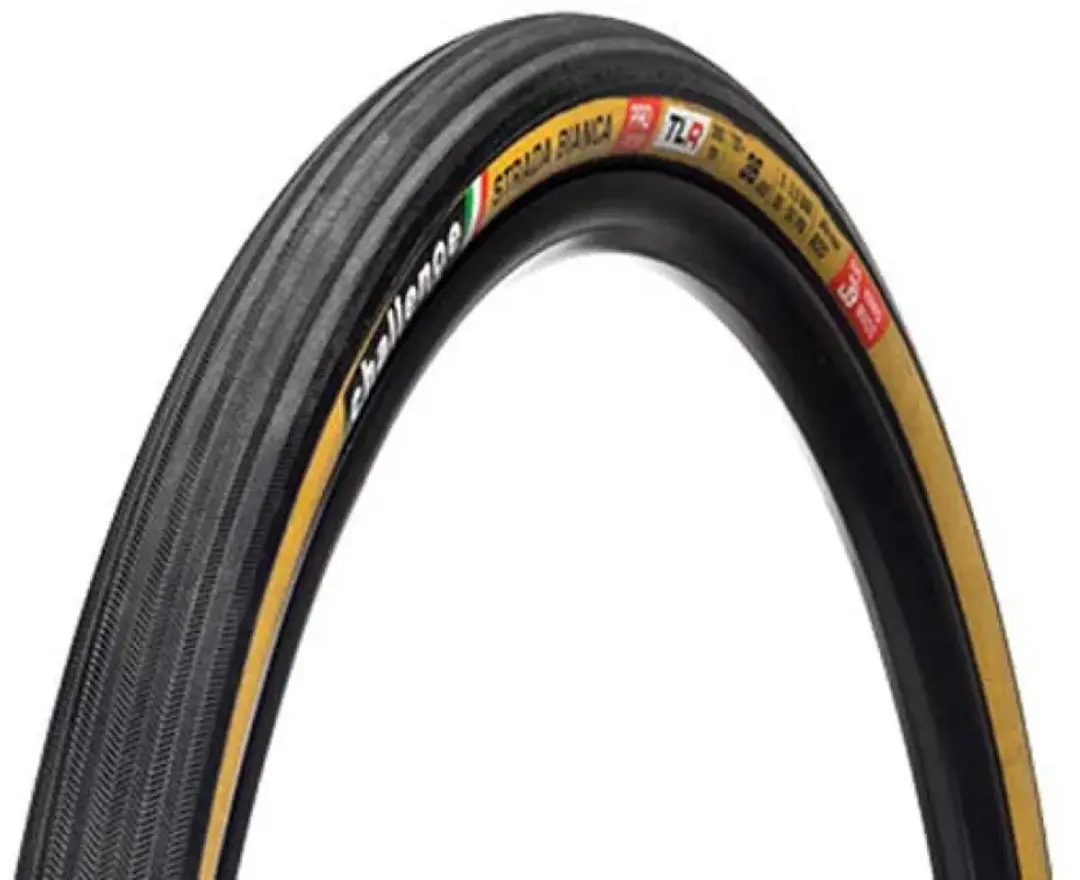 Challenge Strada Bianca Pro OT TLR 700x36C - Zwart/Bruin - afbeelding 3 van 3
