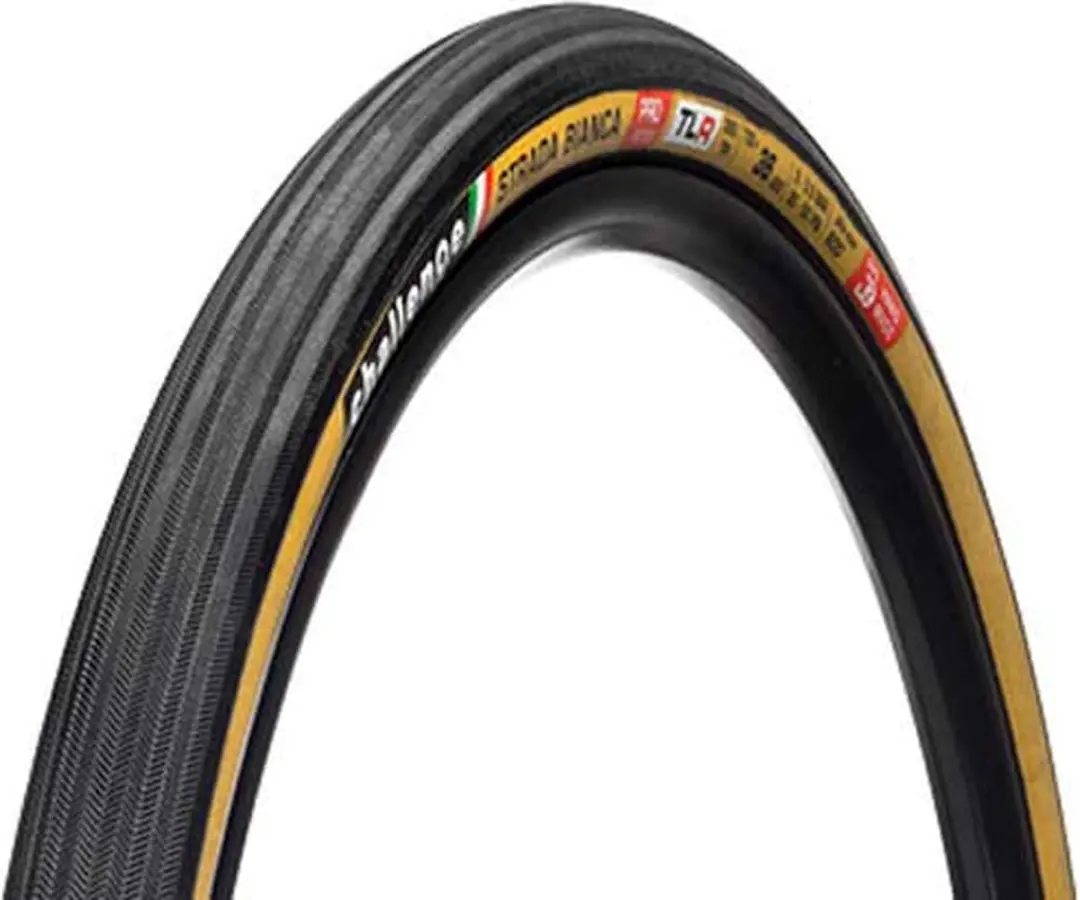 Challenge Strada Bianca Pro OT TLR 700x36C - Zwart/Bruin - afbeelding 2 van 3