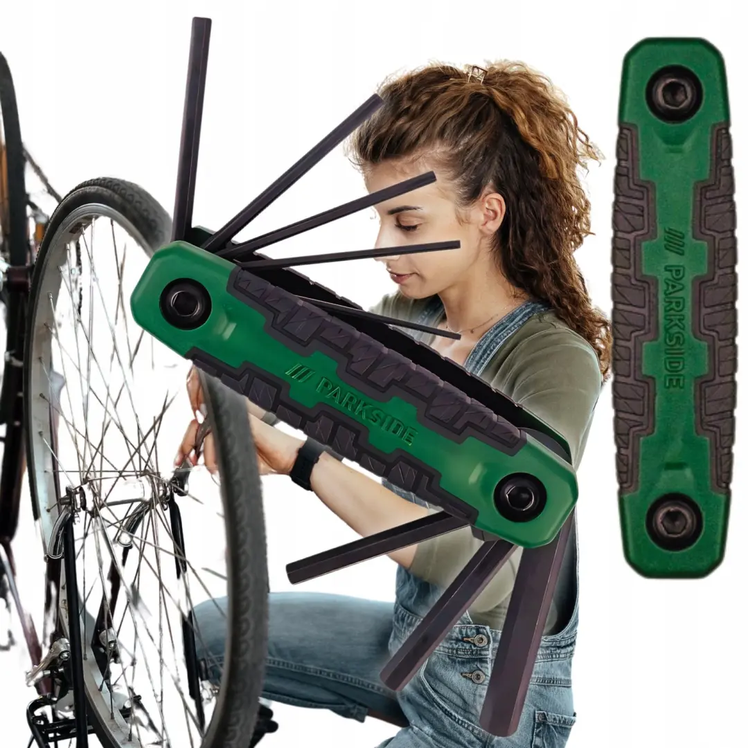Parkside Multitool Fiets 8-in-1: Compacte Inbussleutel Set voor Onderhoud