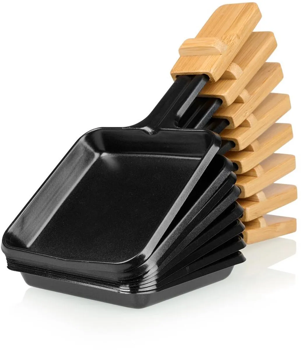 Princess 162918 Raclette - 8 Personen 1300W - Bamboe