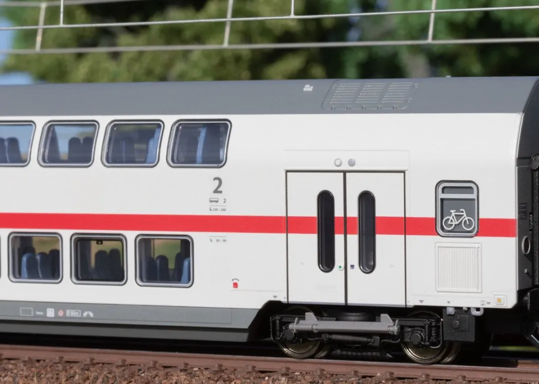 Märklin IC2 DBpza 682.2 2e Klas 43490 - Lichtgrijs/Verkeersrood