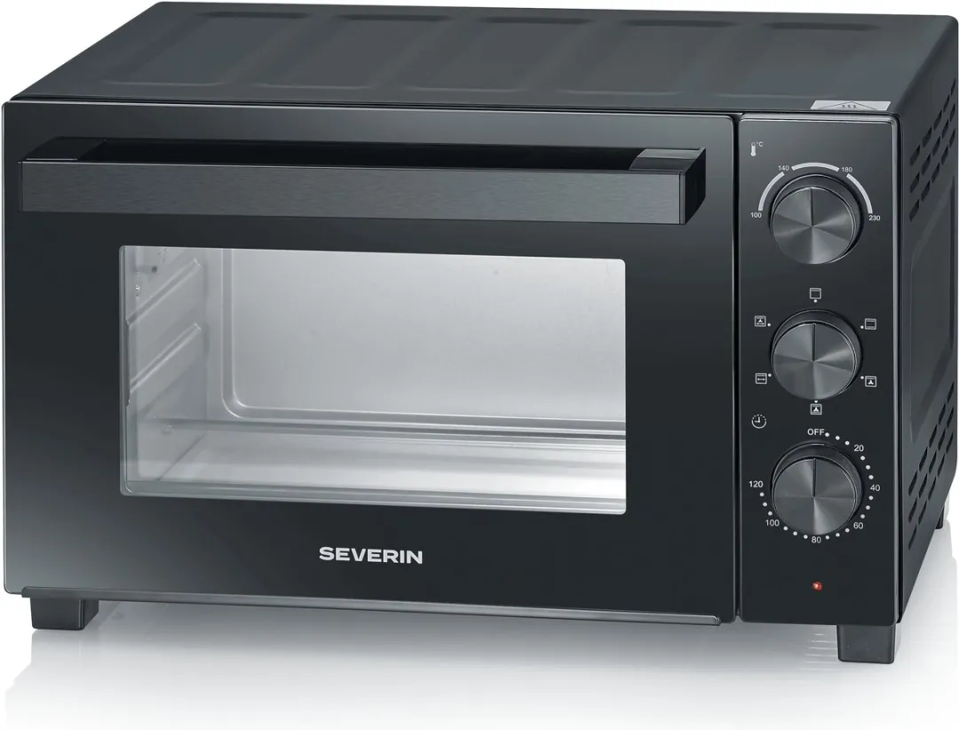 Severin TO 2075 Bak- en Braadoven 30L - 1600W - Zwart